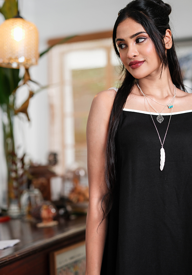 NOELINE LINEN DRESS